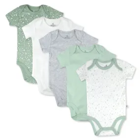 5-Pack Organic Cotton Short Sleeve Bodysuits