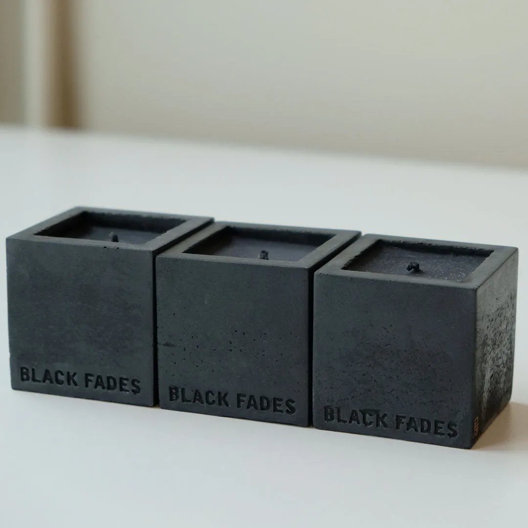 Black Fades 75g Candle Set / 2