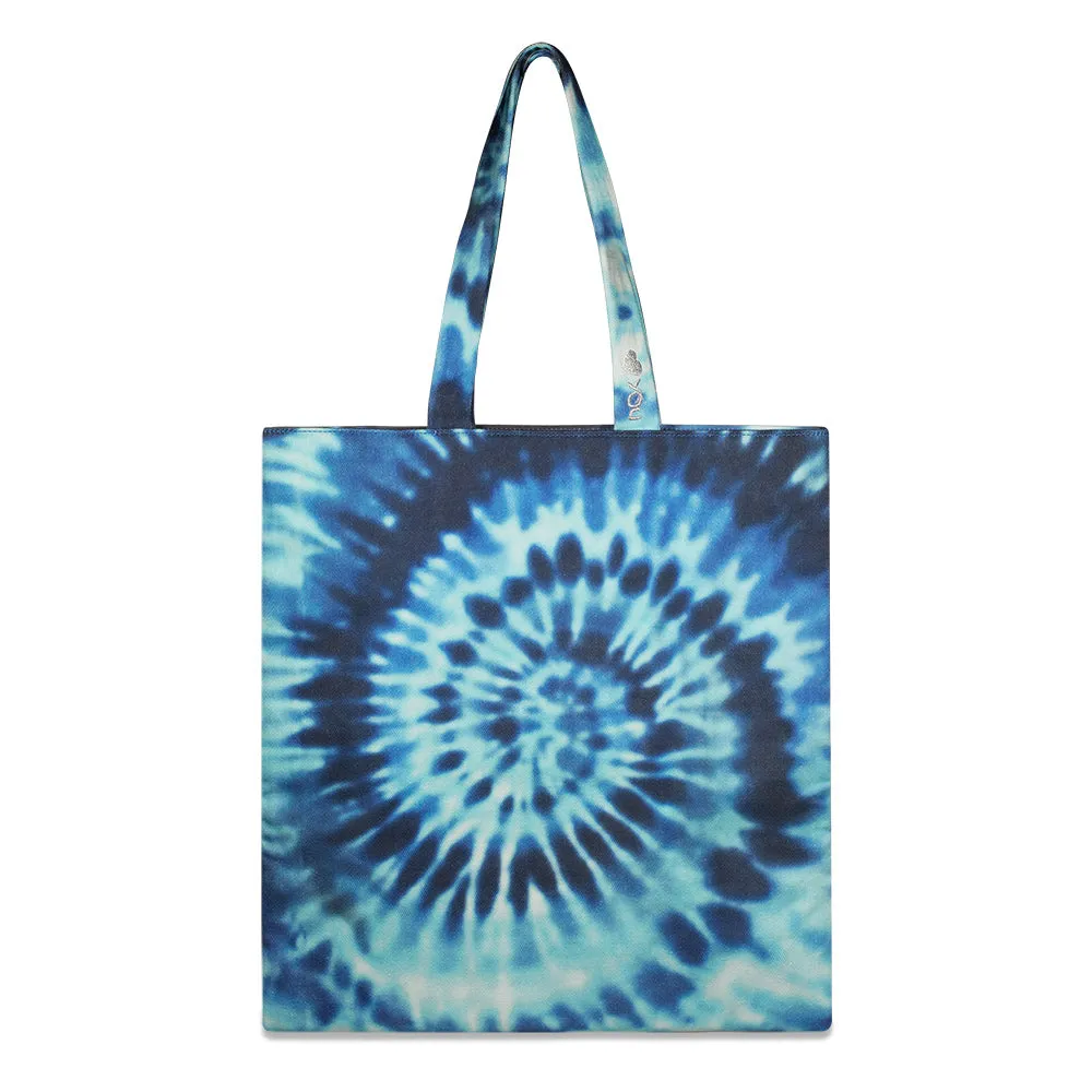 Blue Tie-Dye Tote bag