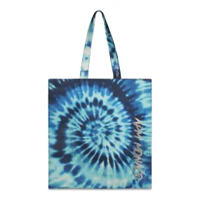 Blue Tie-Dye Tote bag