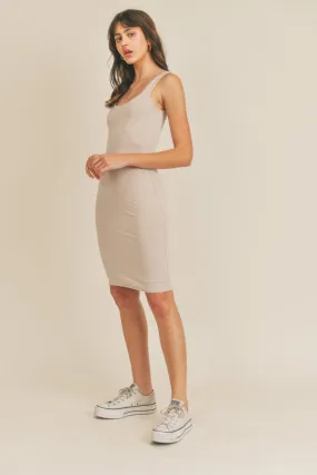 Bodycon Ivory Colored dresss