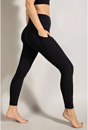 Butter Soft Full Length Leggings with Side Pockets