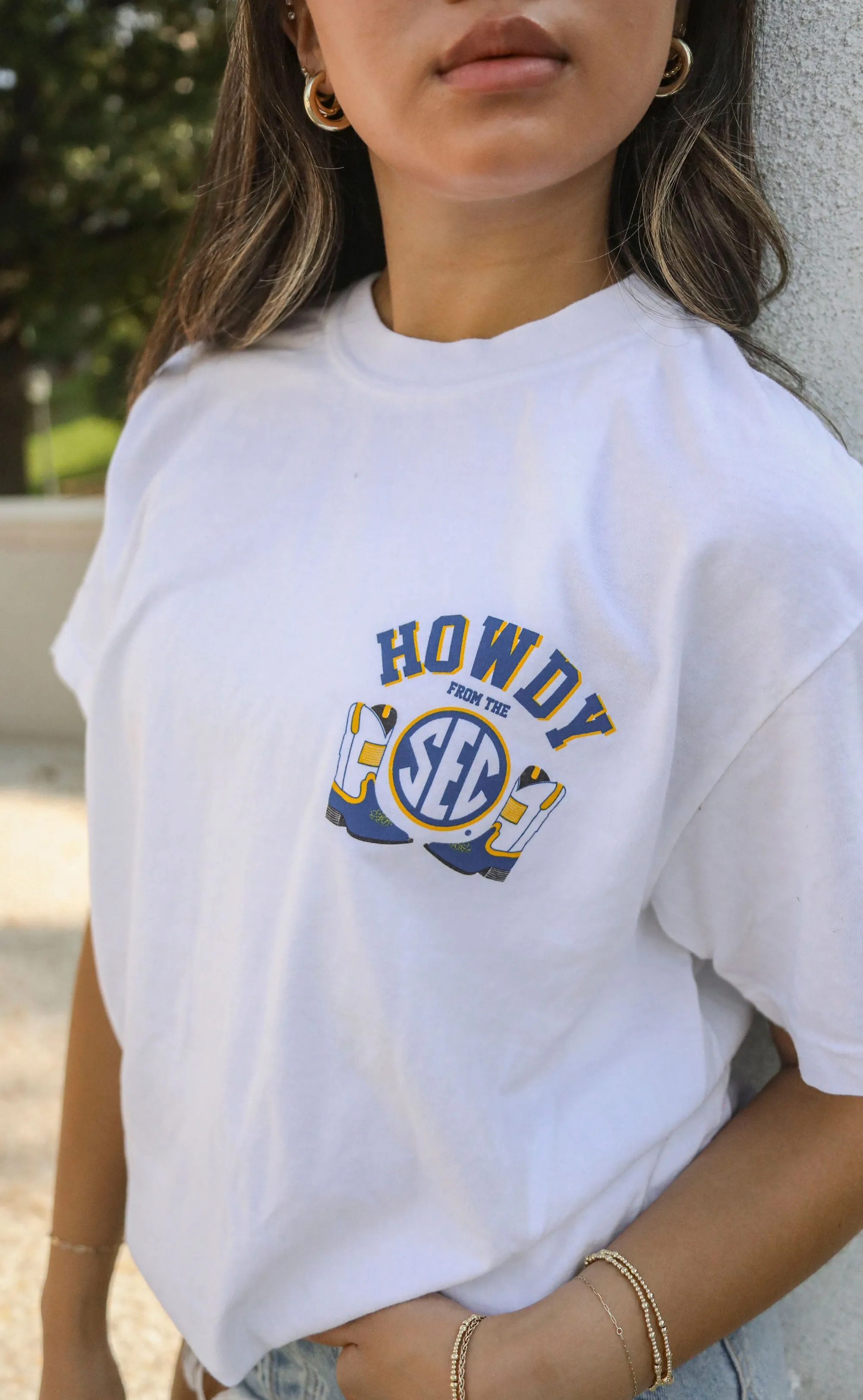 charlie southern: sec boots t shirt