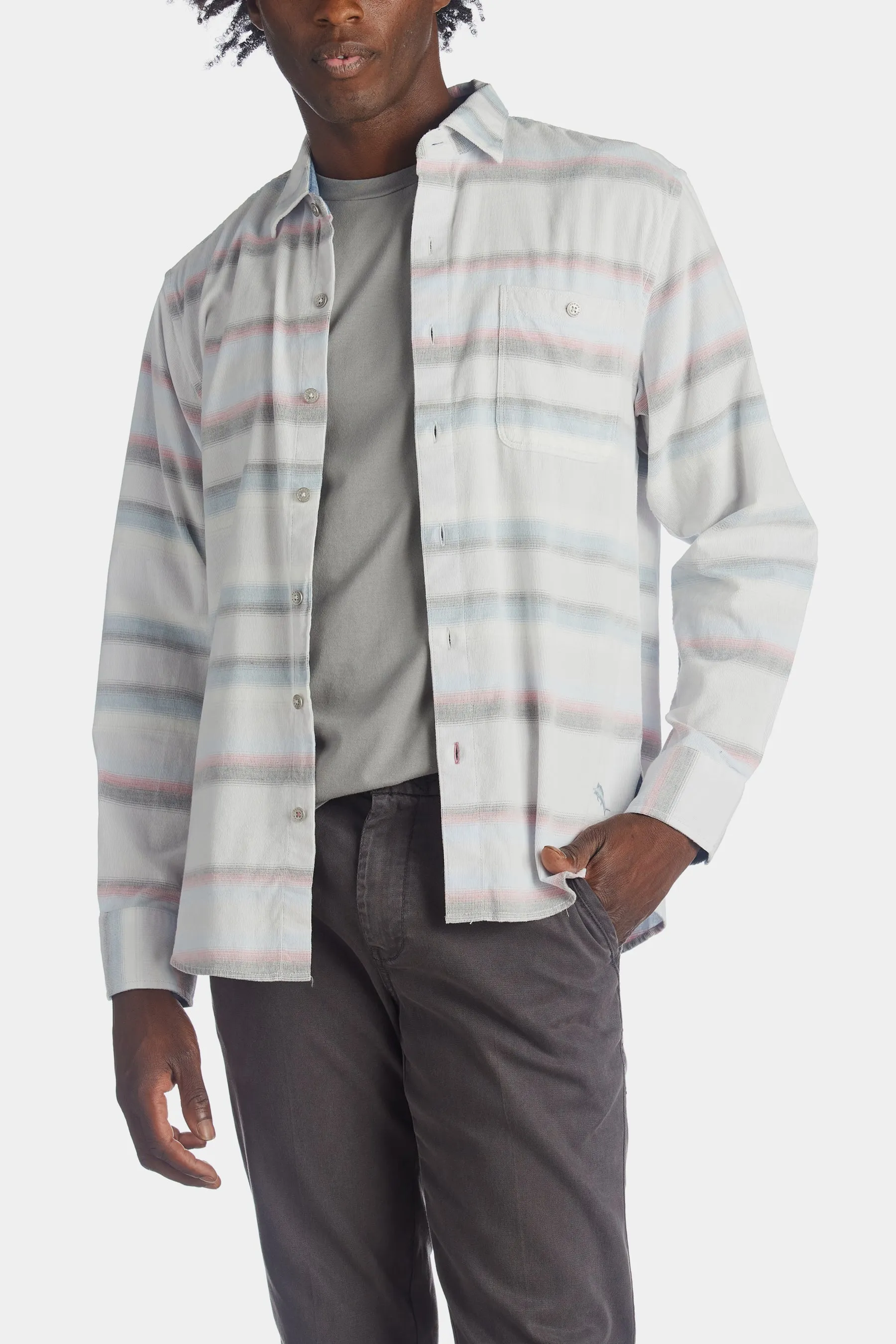 Coastline Cord Calistoga Ombre Shirt