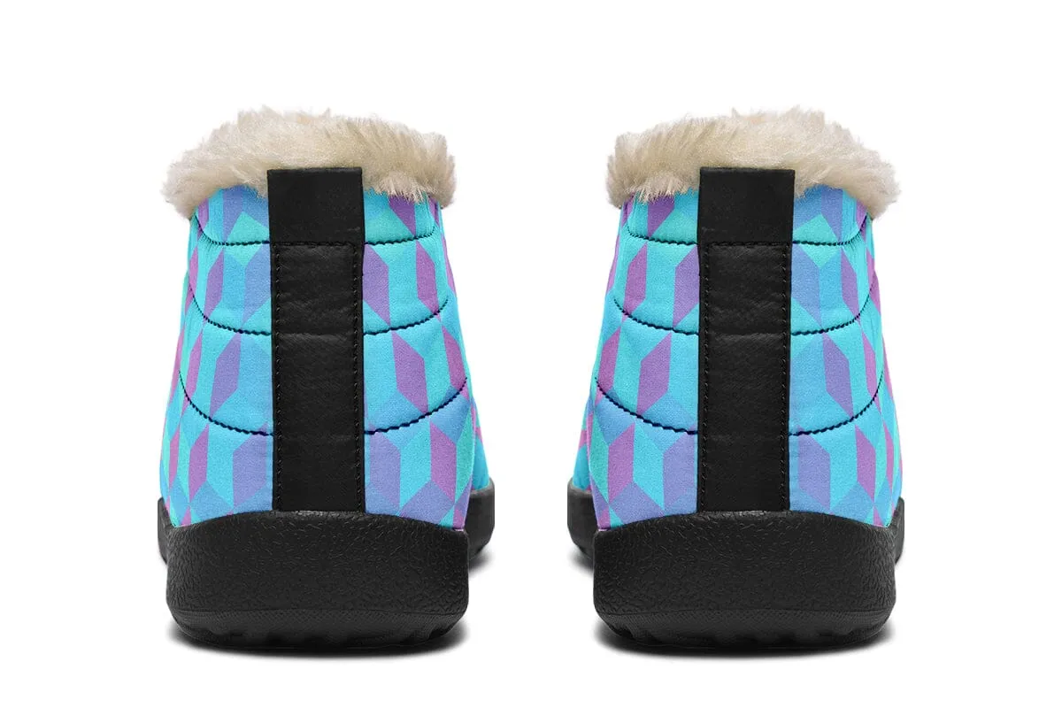 Colorful 3D Winter Slippers