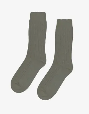 Colorful Standard Merino Wool Blend Sock Dusty Olive