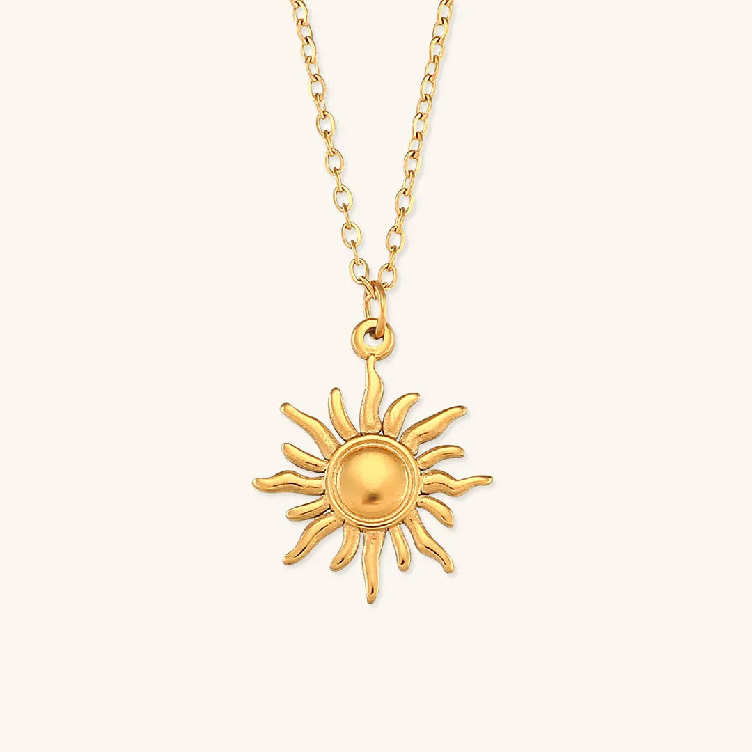 Eliora Gold Sun Necklace