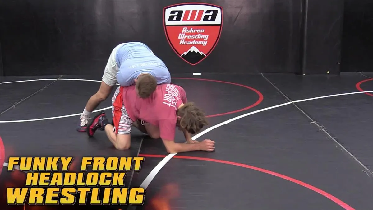 Funky Front Headlock Wrestling by Max Askren