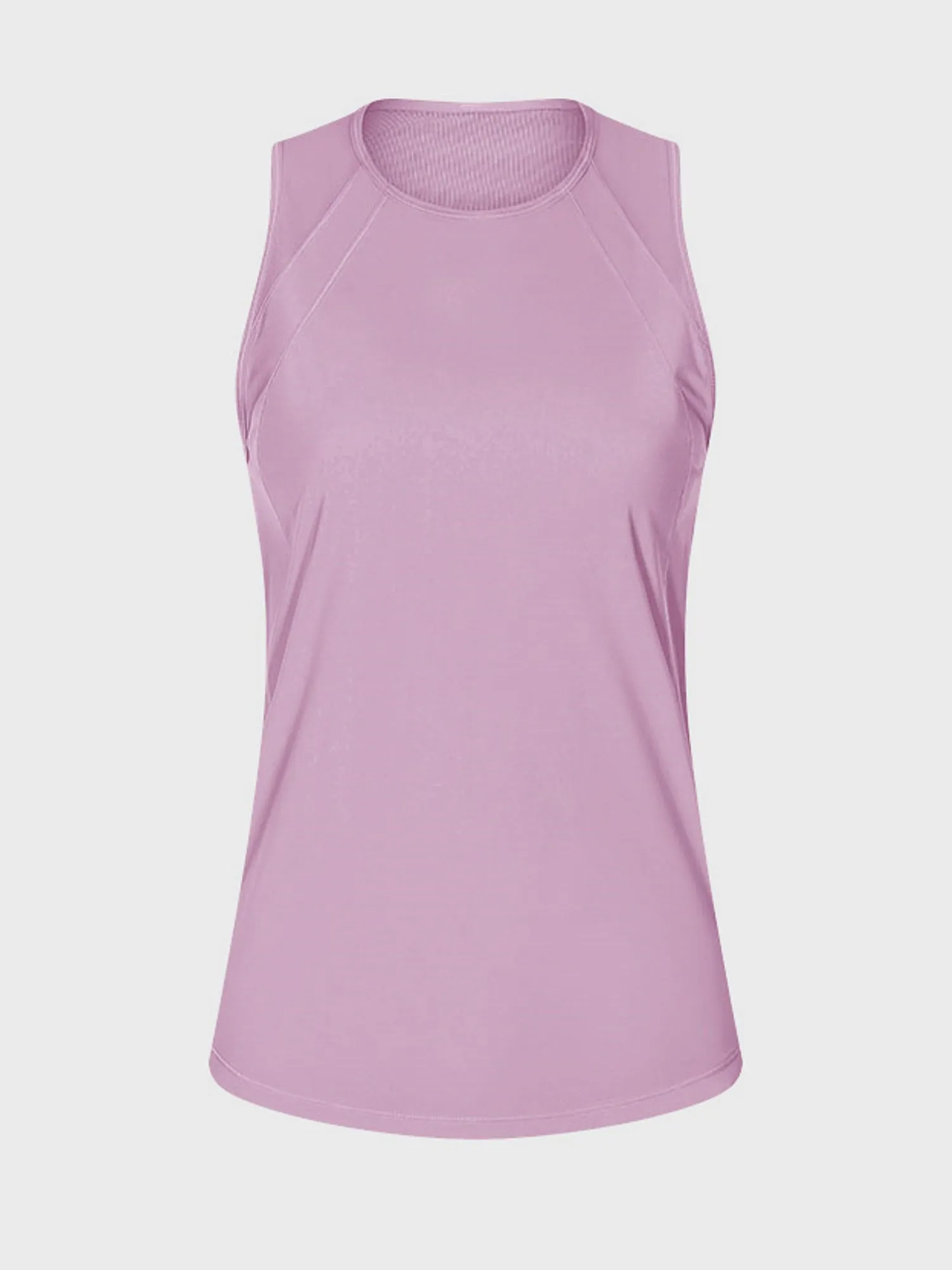 Midsize Cutout Sleeveless Lightweight Sweat-wicking Sports Top