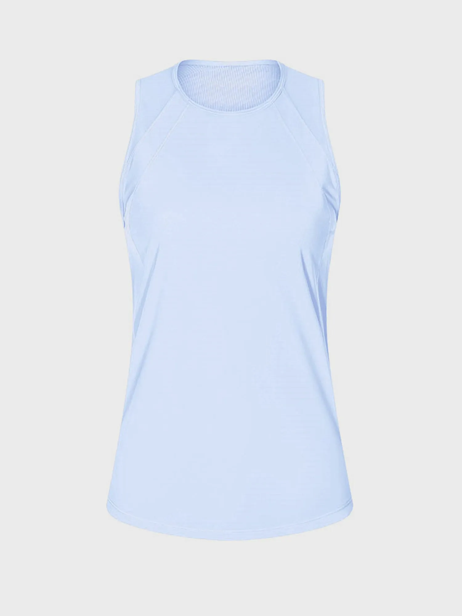 Midsize Cutout Sleeveless Lightweight Sweat-wicking Sports Top