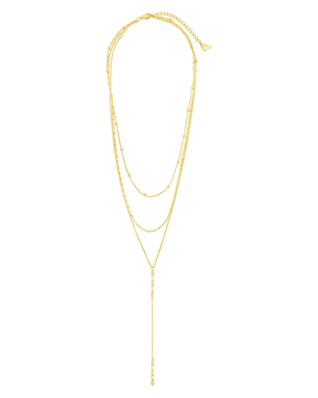 Natalia Layered Chain Drop Necklace