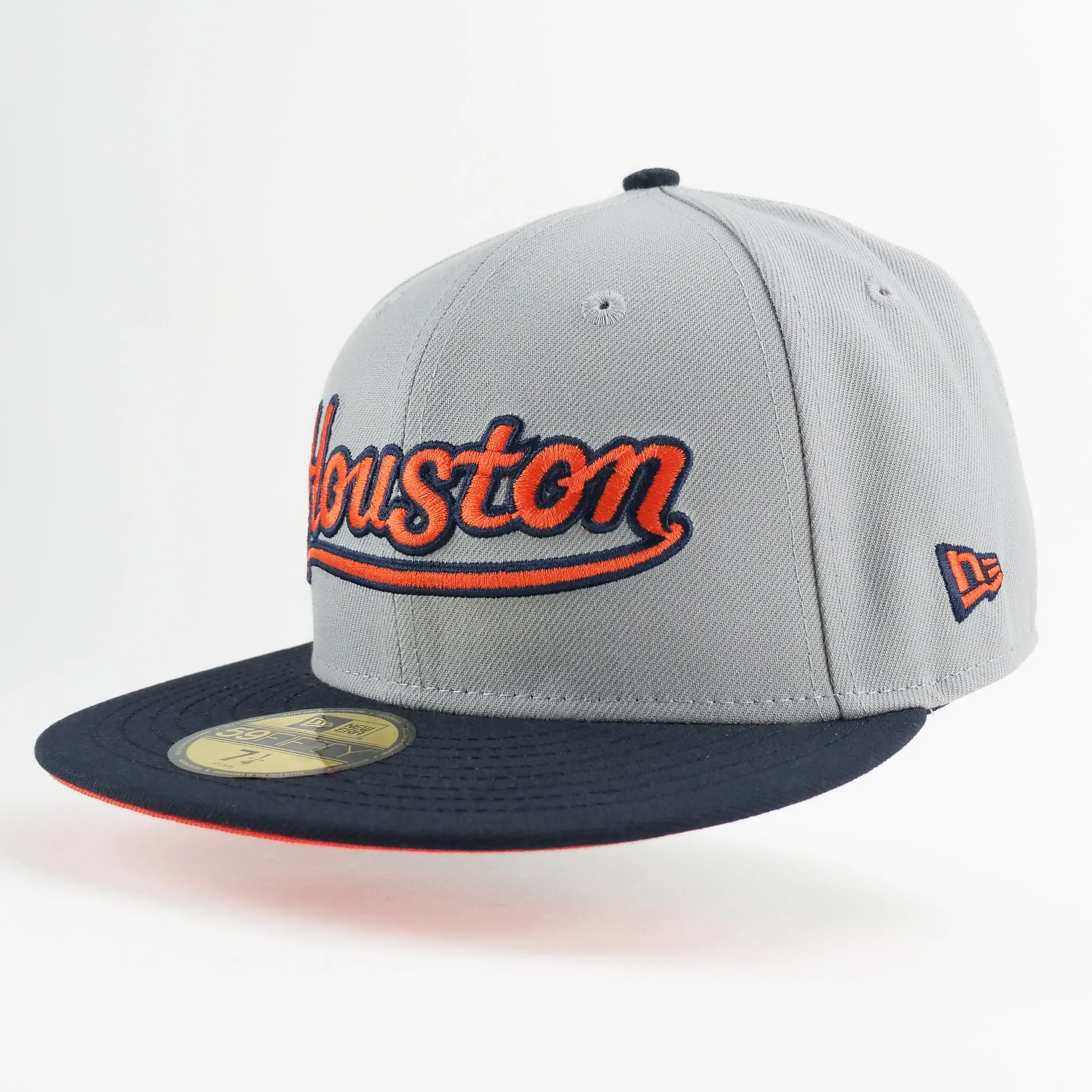 New Era Exclusive Custom Fitted Houston Astros Script 35 Years 1962-1996