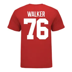 Ohio State Buckeyes #76 Miles Walker Student Athlete Football T-Shirt