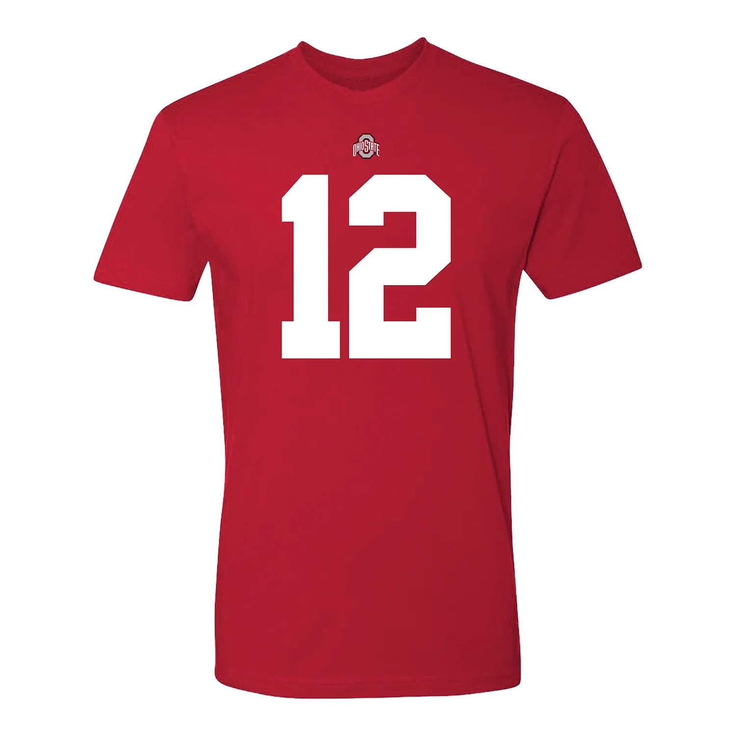 Ohio State Buckeyes Air Noland #12 Student Athlete Football T-Shirt