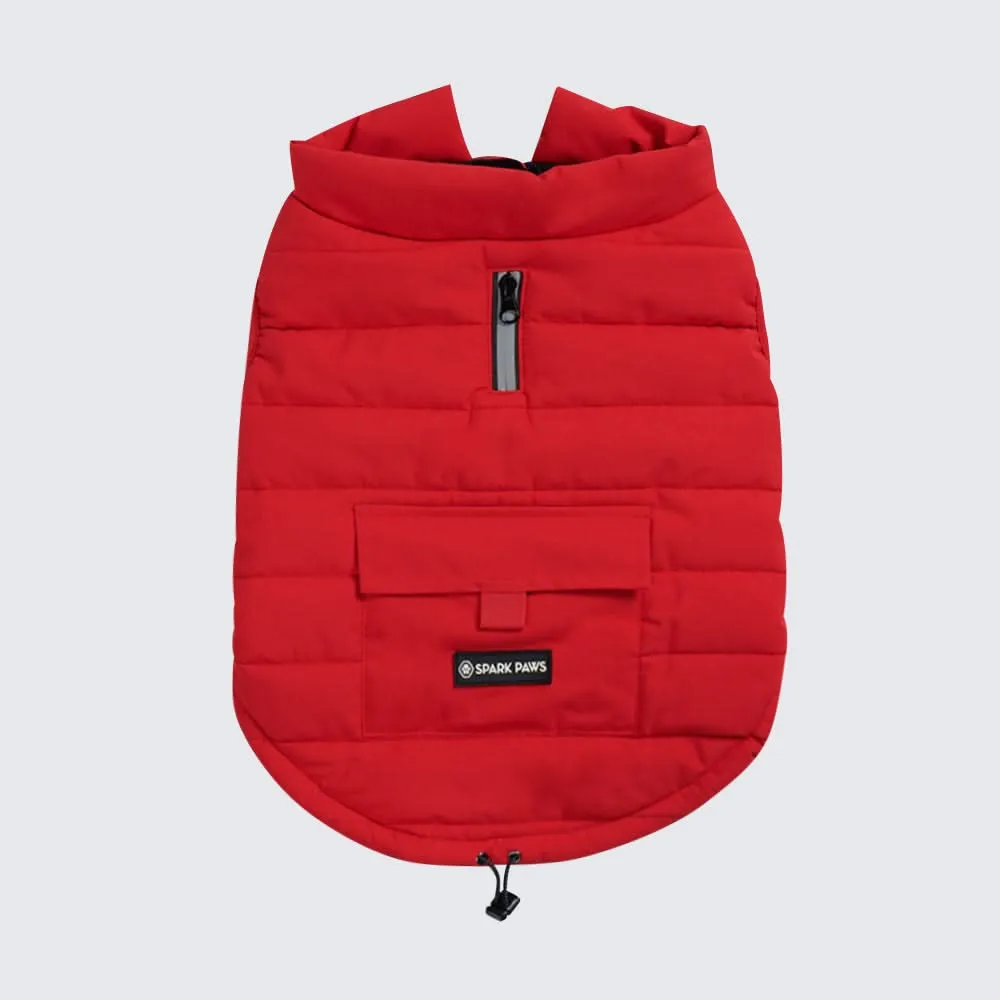 WarmShield Water-Resistant Jacket - Red